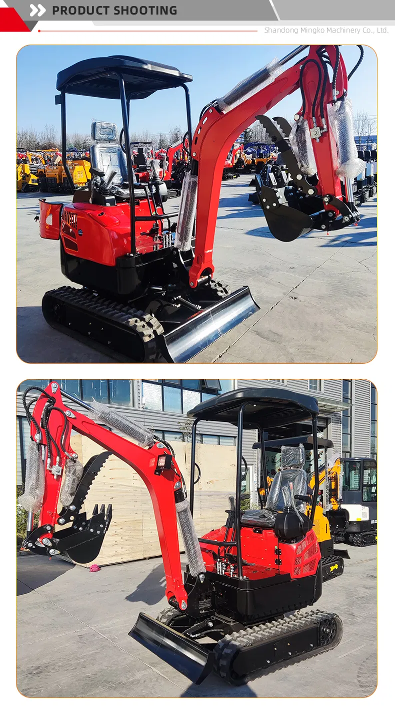 Diesel Electric Hydraulic Mini Small Micro Crawler Excavators