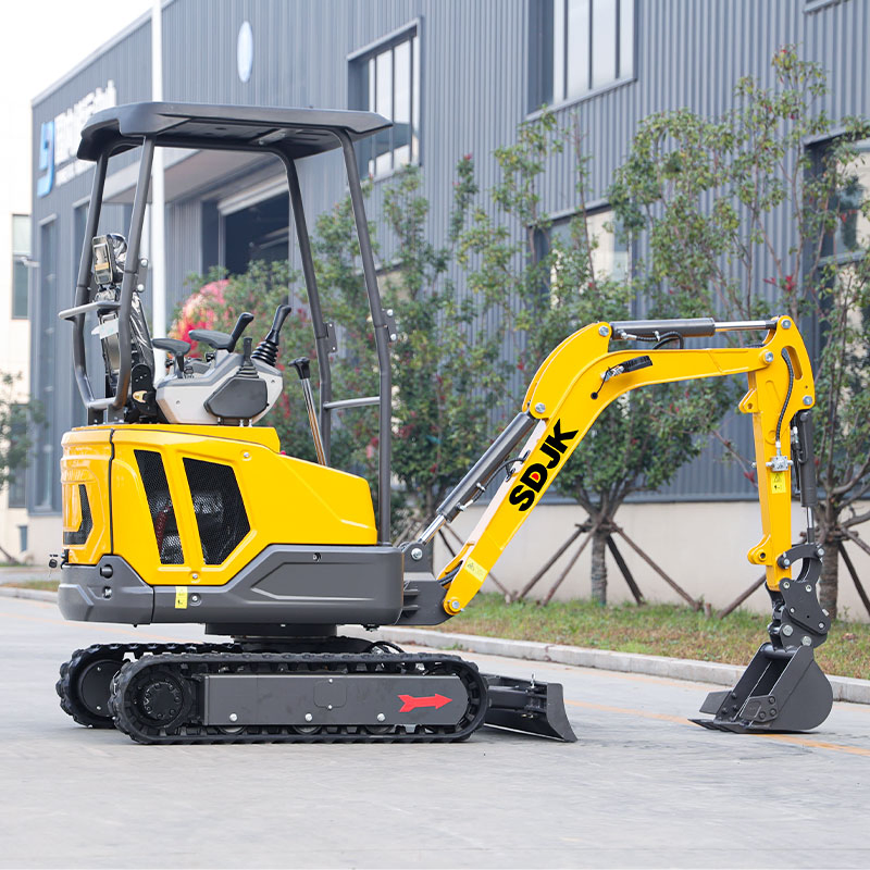Multifunctional Mini Excavators 1 Tons 1.2 Tons 1.6 Tons 2 Tons 3 Tons Hydraulic Type Closed-Cabin Small Excavators