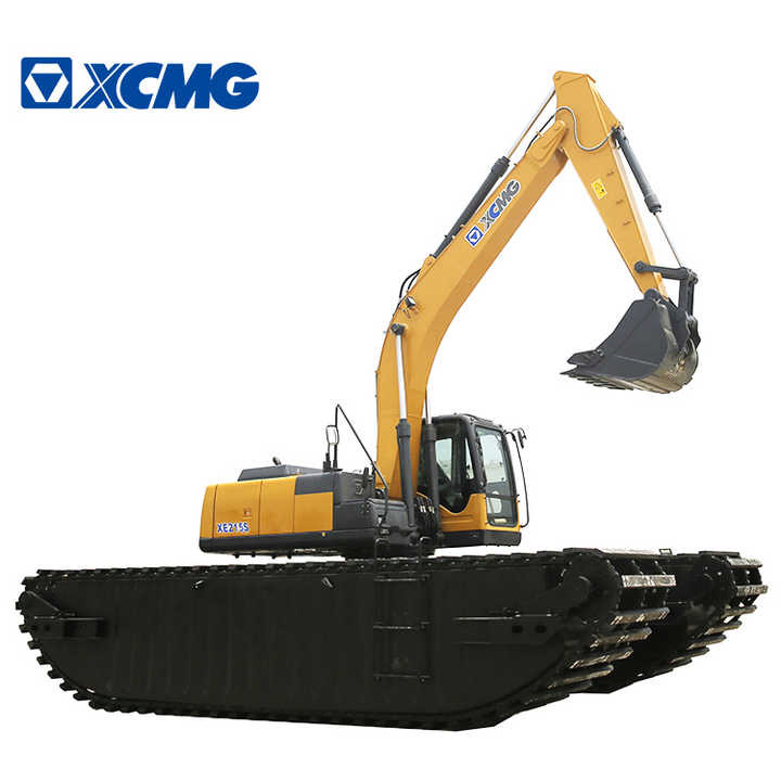 Xugong Xe215s China 20 Ton Amphibious Dredge Excavator Small Hydraulic Excavator