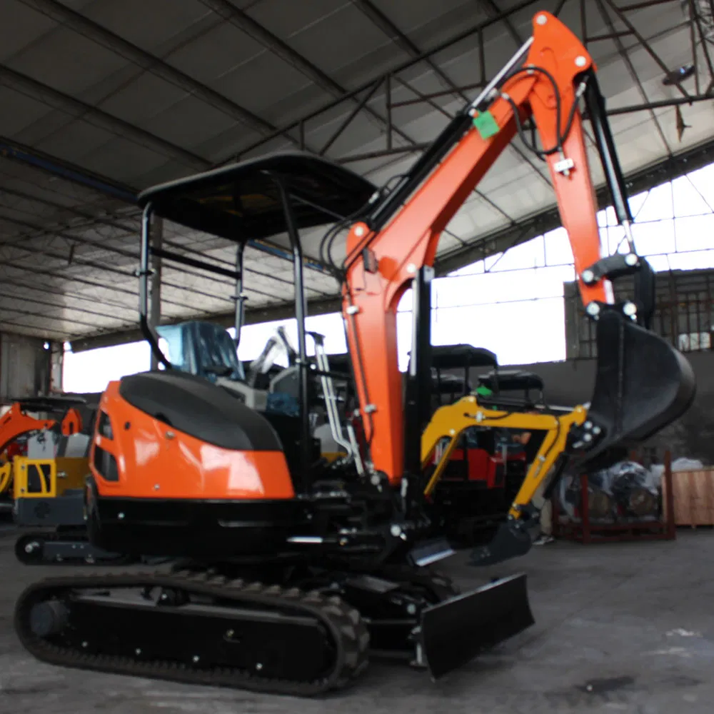 Tailless 2.5t Mini Excavator with Boom Swing, Retractable Track, Eurov/EPA Yanmar 3tnv76 Engine