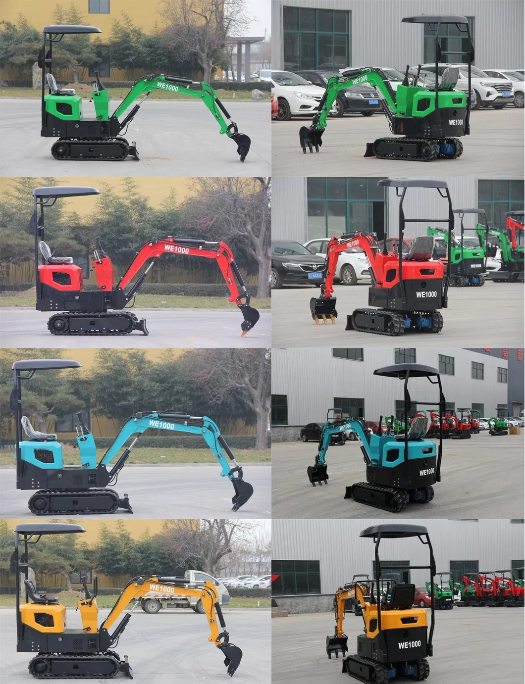 Customized Color Mini Excavator