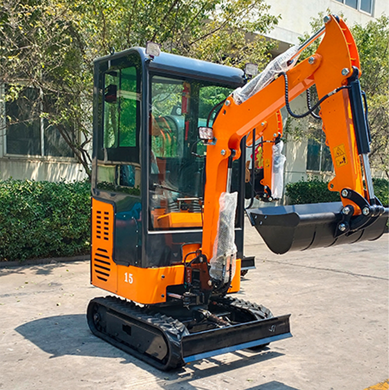 Mini Digger Excavator Cabin Sun-Proof Optional Attachments Bucket Auger Breaker for Sale