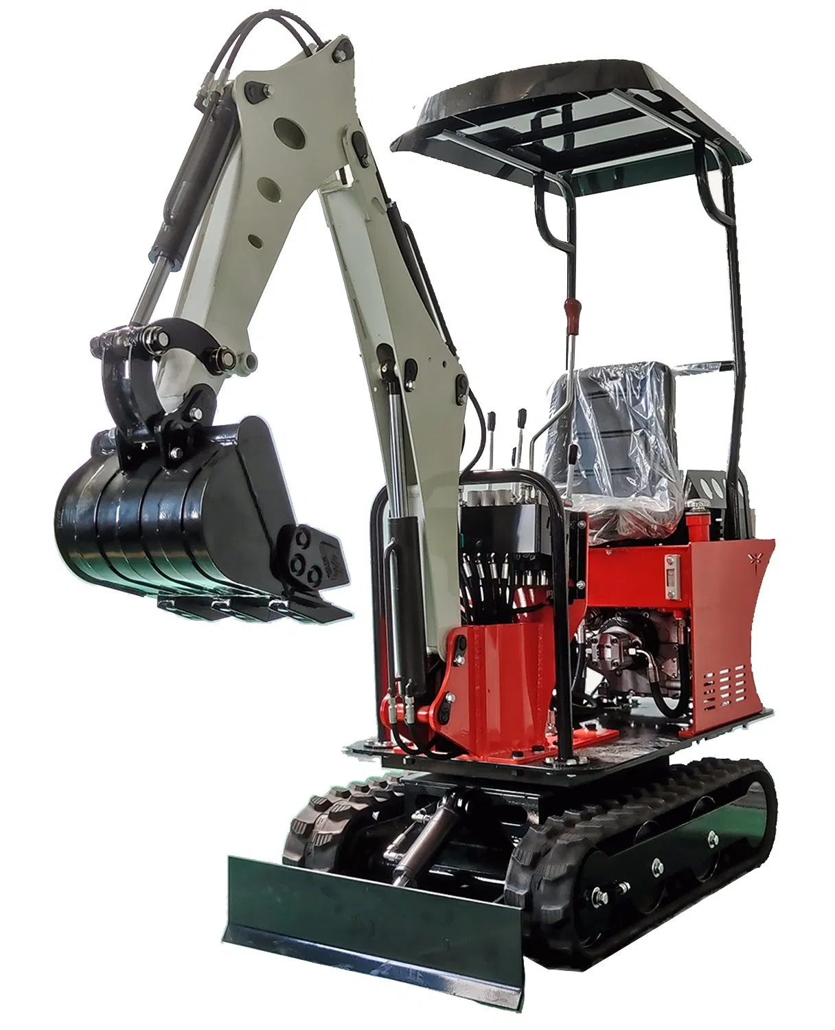 Wheel Micro Digger Bagger Mini Electric Performance Hydraulic Crawler Excavator