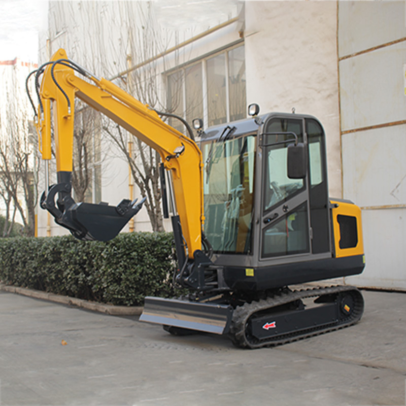 Leking 2 Ton Zero Tail Swing Mini Excavator - Crawler Excavator for CE/ISO - Hydraulic Backhoe Excavator Mini Excavator for Construction and Landscaping