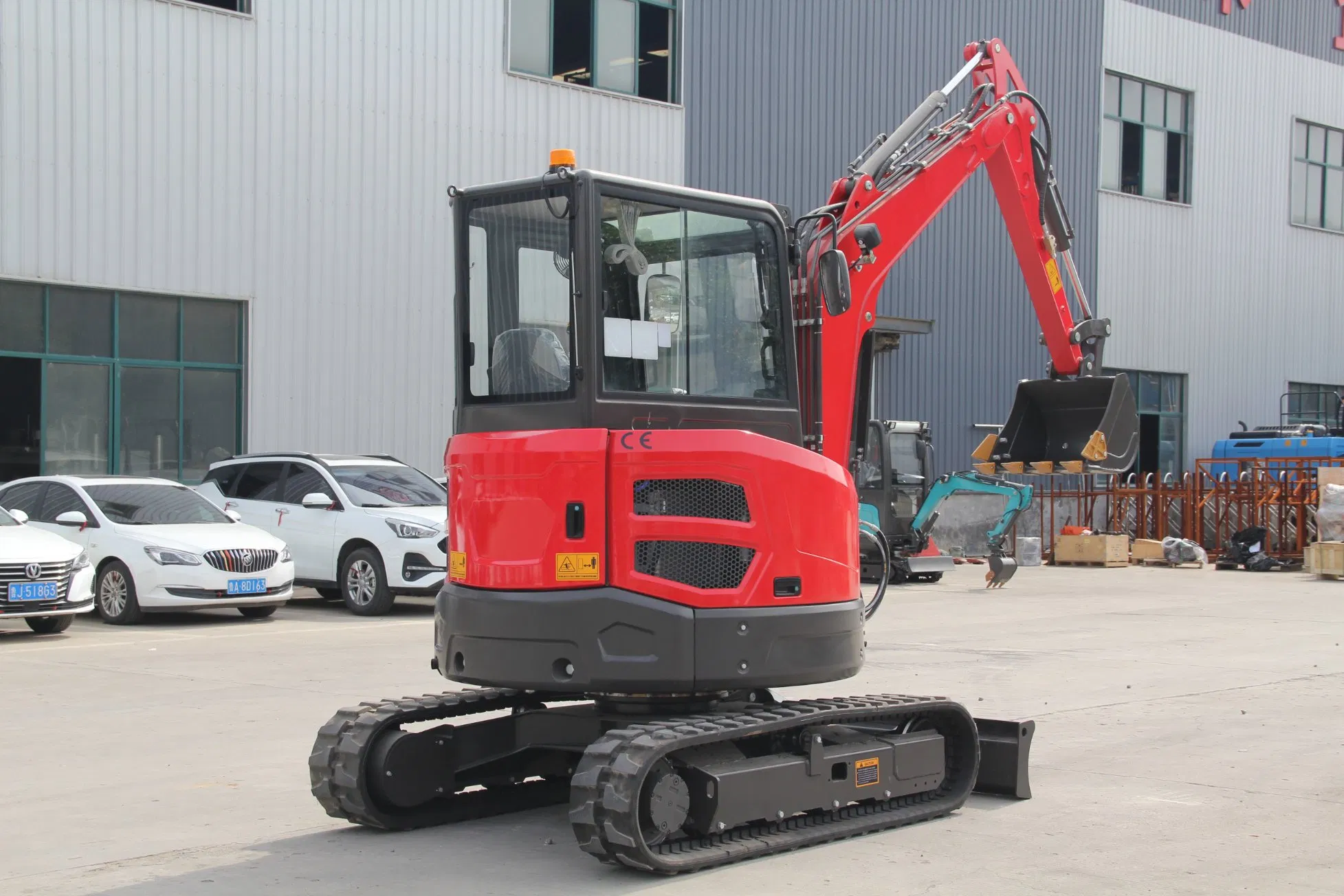 Mini Digger New Excavator Zero Tail Swing for Narrow Space Urban Infrastructure