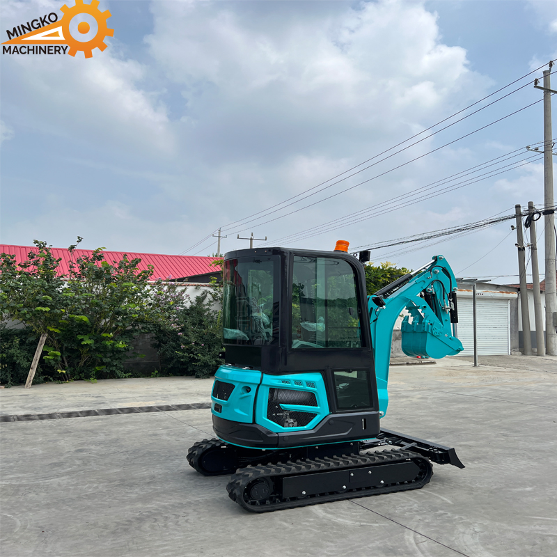 Small Japan Kubota Engine Diesel Mini 1.8ton/2ton Zero Tail Small Excavator with Side Swing