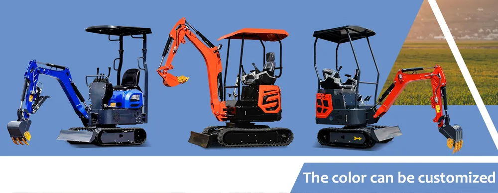 Agricultural Mini Crawler Excavator
