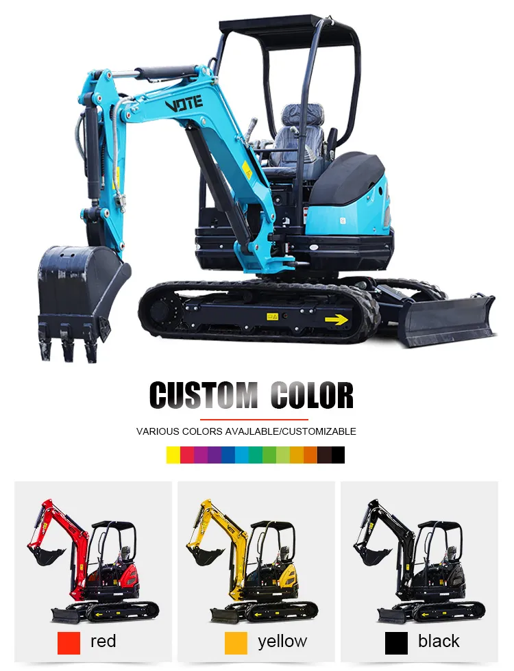 Mini Excavator View 3