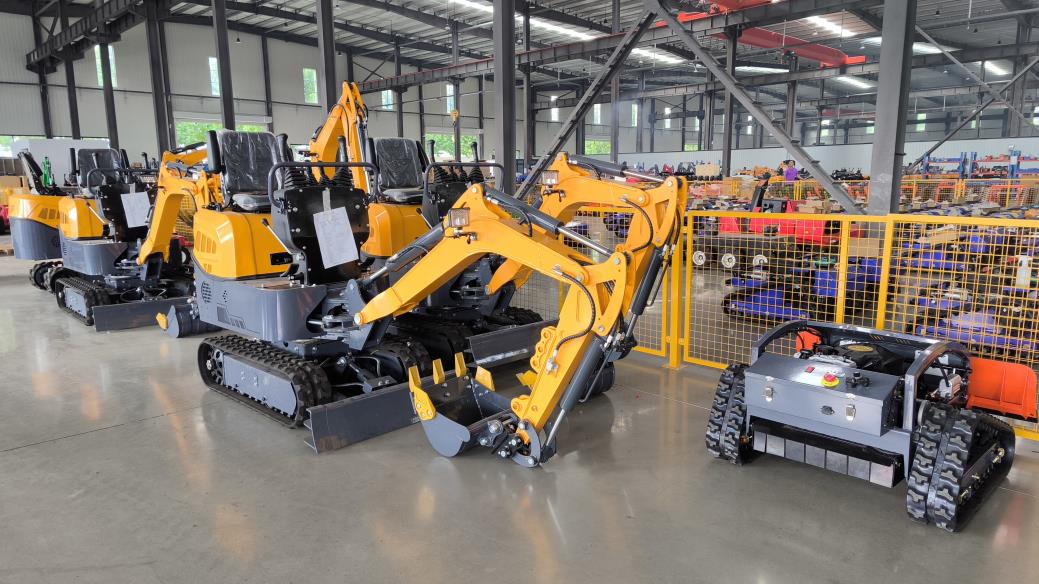 BTEra Finished Excavator Products Ready for Delivery