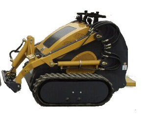 Compact Tracked Stand on Mini Skid Steer Loader Asg200 for Sale