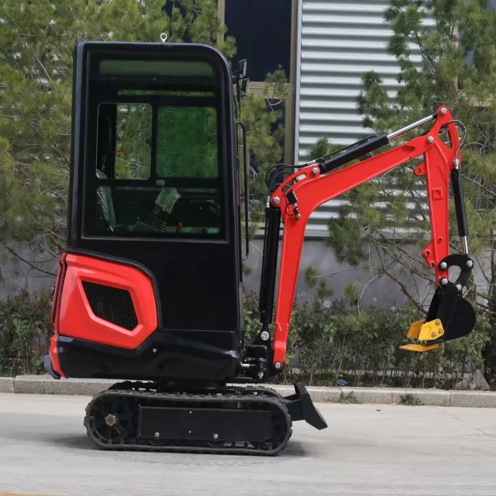 Multi-Functional with Attachments Bucket/Hammer/Auger Mini Excavator