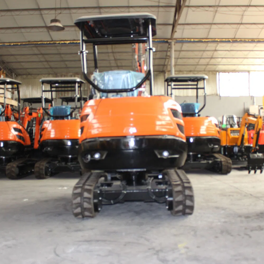 Tailless 2.5t Mini Excavator with Boom Swing, Retractable Track, Eurov/EPA Yanmar 3tnv76 Engine