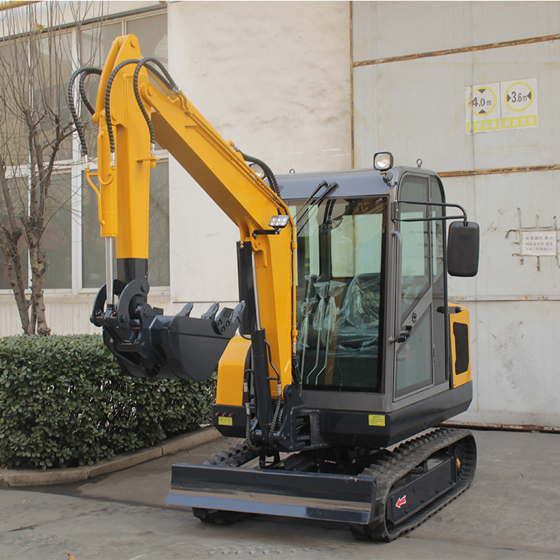 Leking 2 Ton Zero Tail Swing Mini Excavator - Crawler Excavator for CE/ISO - Hydraulic Backhoe Excavator Mini Excavator for Construction and Landscaping