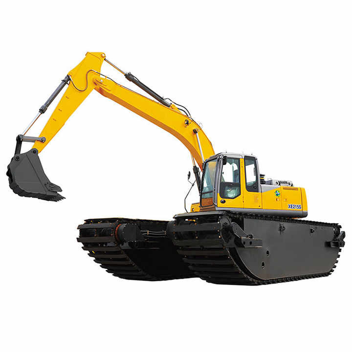 Xugong Xe215s China 20 Ton Amphibious Dredge Excavator Small Hydraulic Excavator
