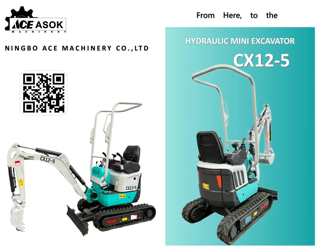 Mini Excavator View 1