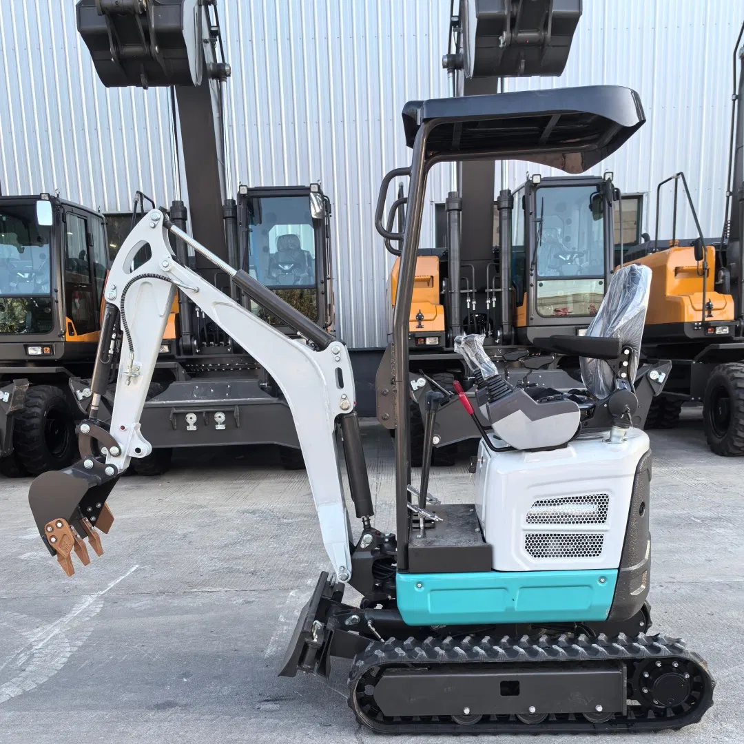 Jh8012 1.2 Ton Construction Equipment Long Reach Mini Construction Hydraulic Crawler Excavator