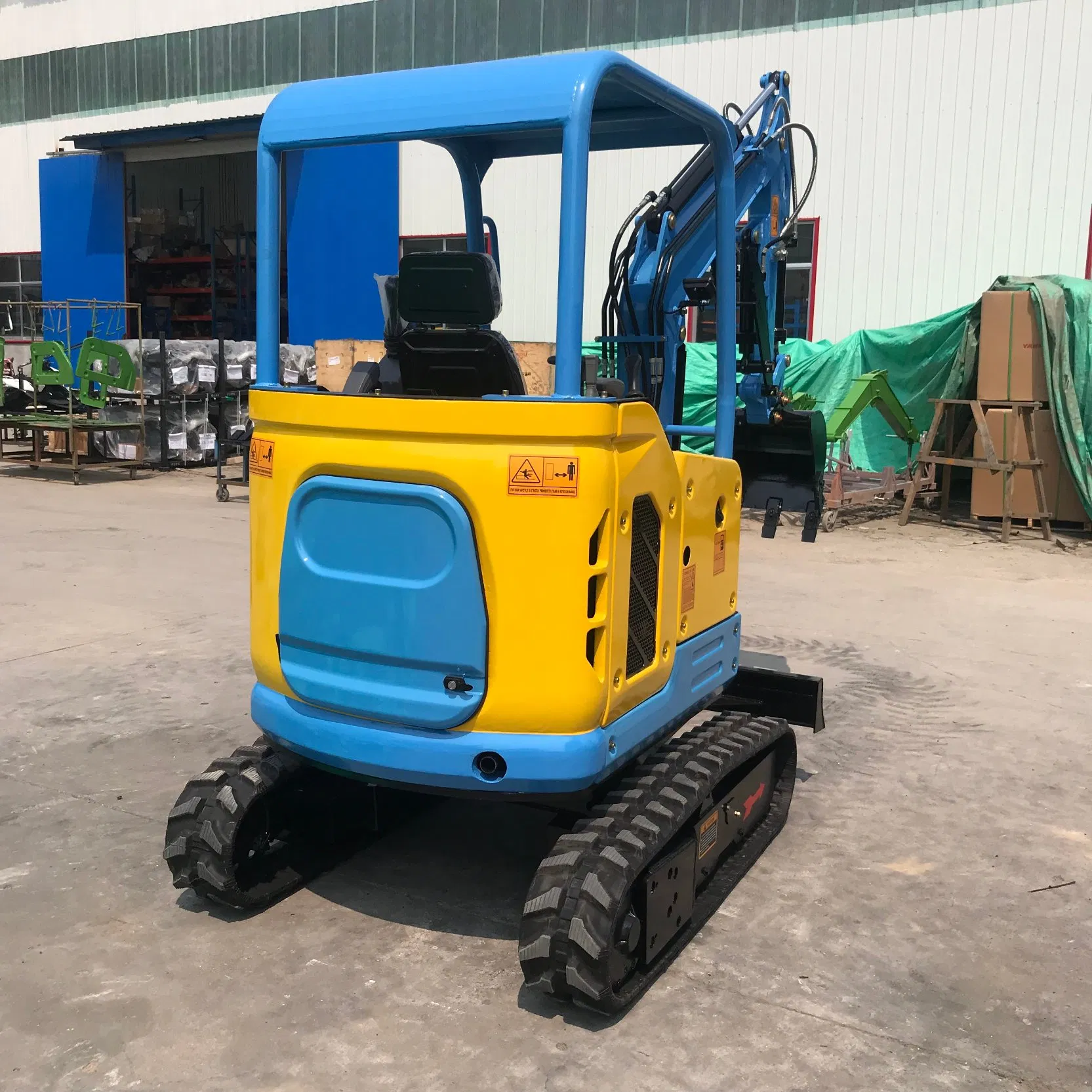 Retractable Tracks Reinforced Chassis Meeting Multi Scenario Needs 2.6 Ton Diesel Mini Excavator for Building Foundation Construction