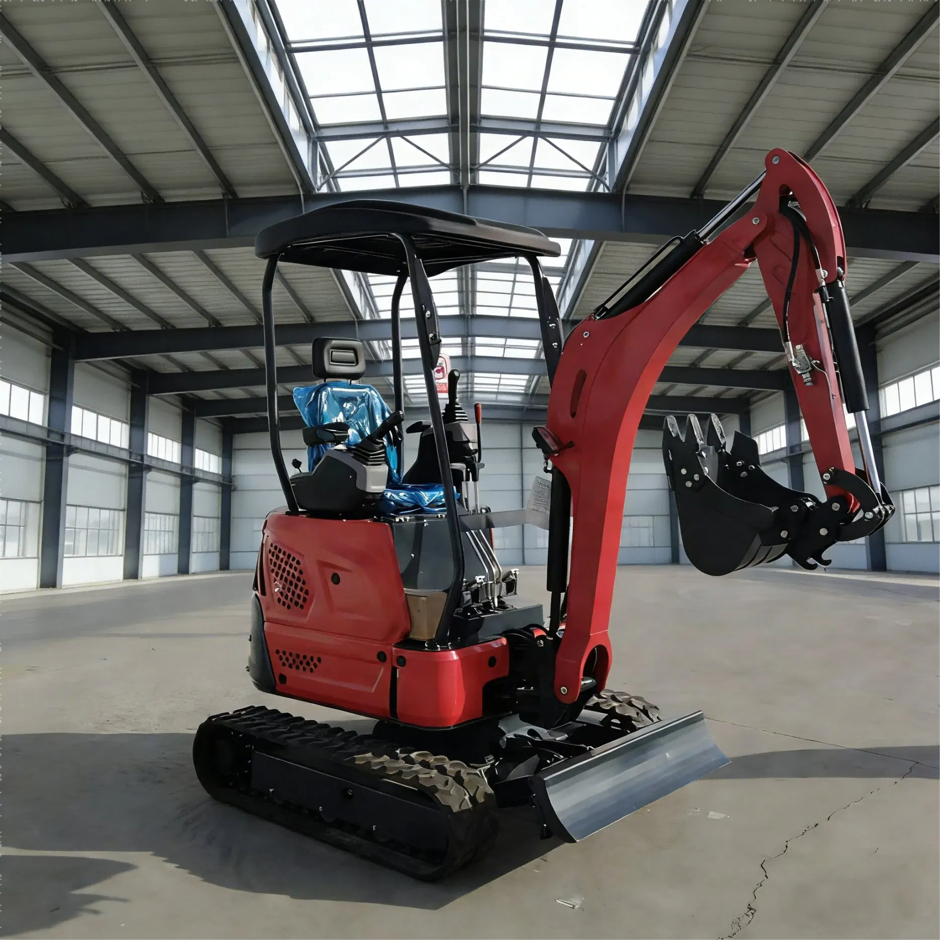 Retractable Tracks Quick Coupler 1t 2t 1.8t Mini Excavator EPA ISO9001