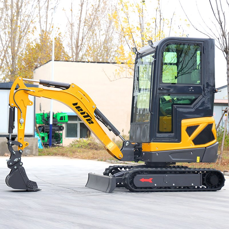 Leite 1.8 Ton Mini Hydraulic Excavator Attachments Pump Auger Breaker Hammer Small Digger Excavator for Sale