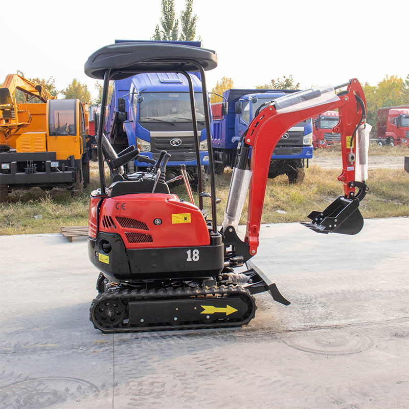 Compact Mini Excavator with Zero Tail Swing for Tight Urban Work