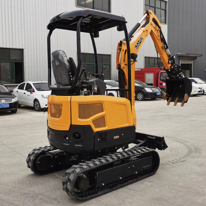 Factory Cheap Price 2ton New Rubber Crawler Track Mini Excavators for Garden Farm Home Use Free Shipping
