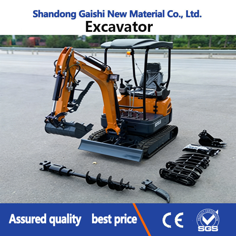 Sale High Quality Hydraulic Wheeled Excavator Mini Crawler Excavator for Orchard Forestry