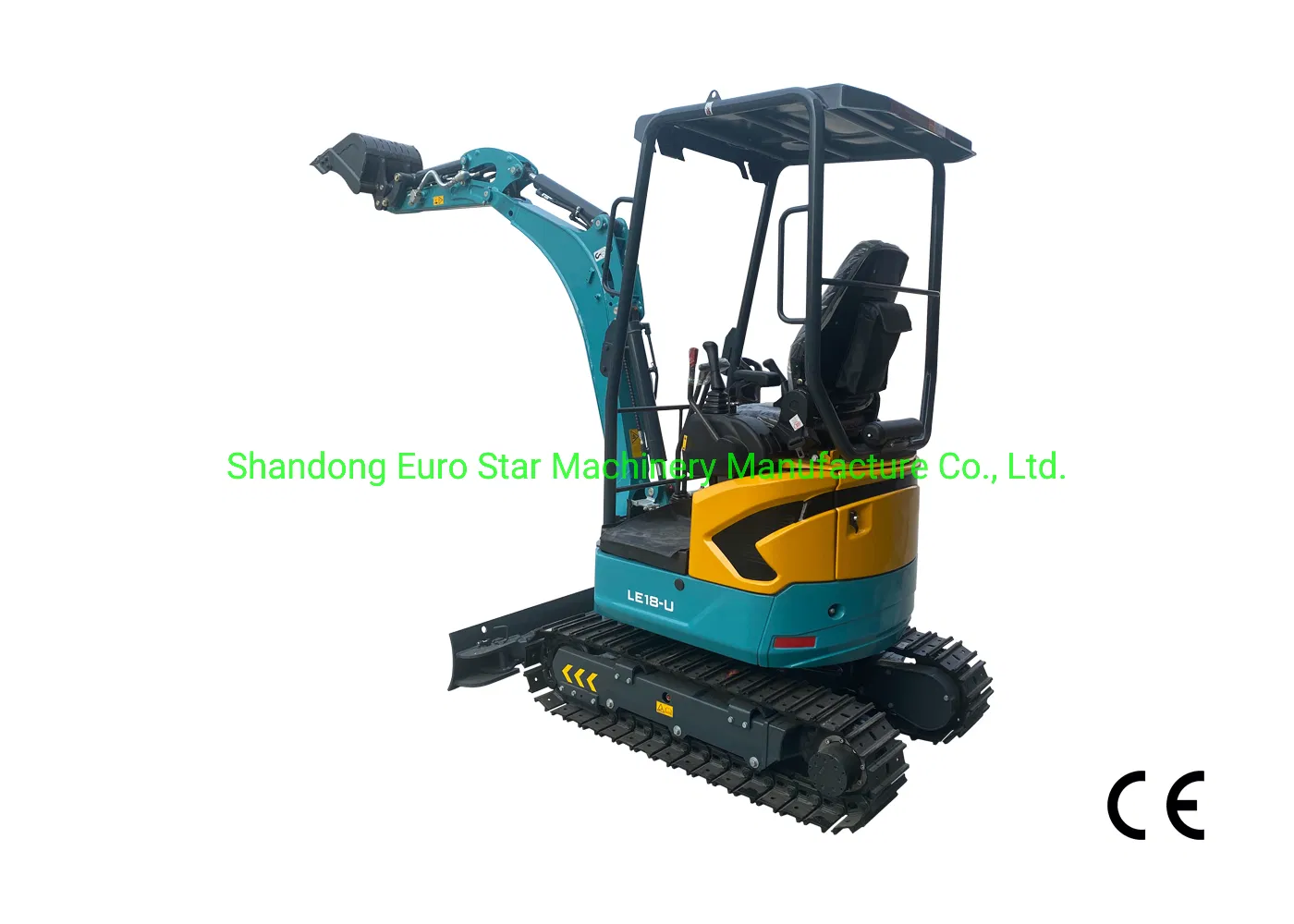 Hydraulic Small Digger Mini Zero Tail Type Swing Boom 1 Ton 1.8 Ton Crawler Excavator with Japanese Engine