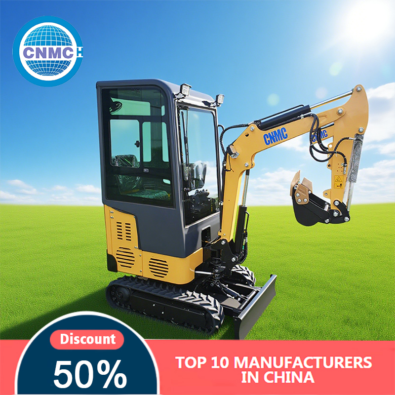 Full Rotation Zero Tail Swing Mini Excavator 360° Flexible Operation Wall Avoidance Design for Alley Construction Mini Excavator