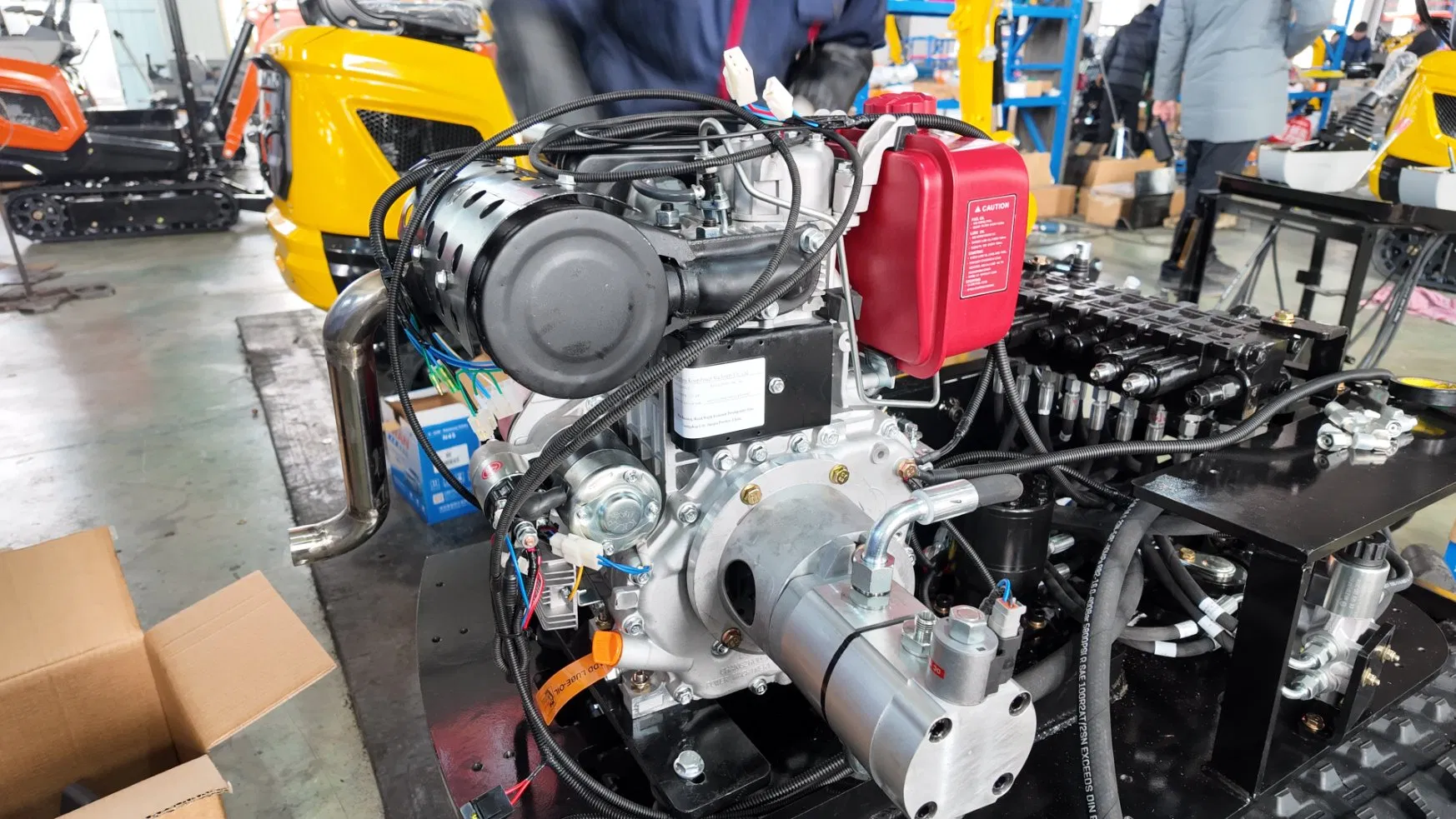 Compact Mini Excavator View 1