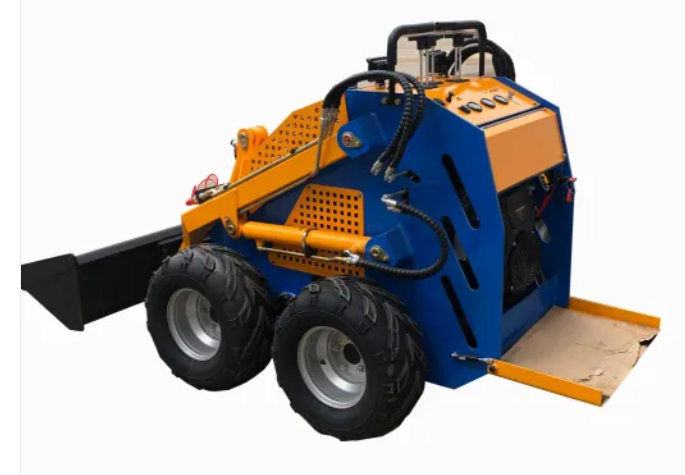 Compact Tracked Stand on Mini Skid Steer Loader Asg200 for Sale