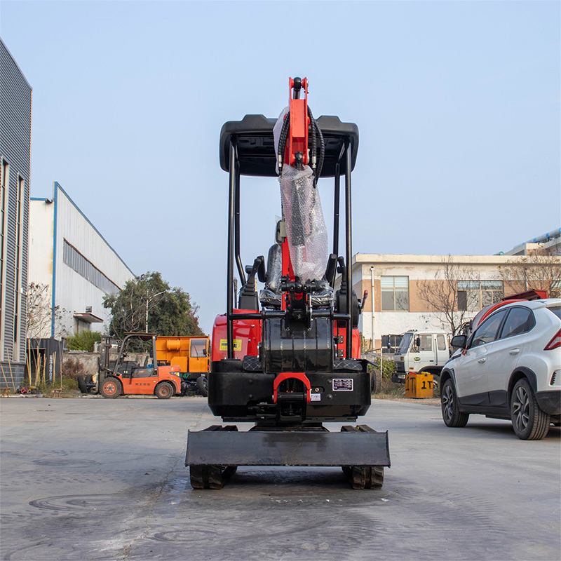 Compact Mini Excavator with Zero Tail Swing for Tight Urban Work