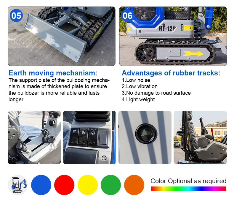 Mini Excavator View 9