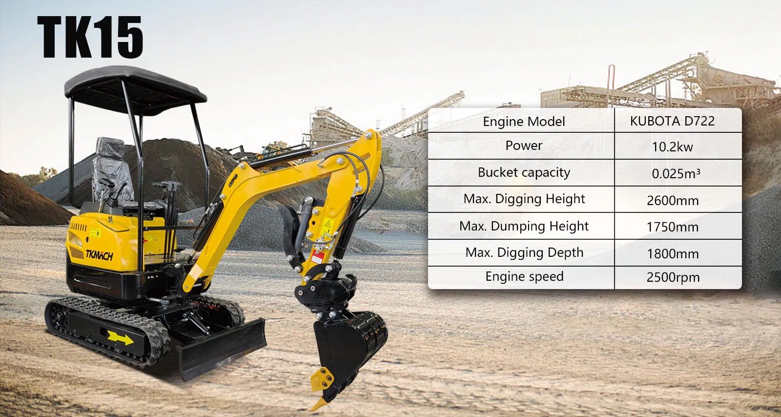 Compact Excavator Overview