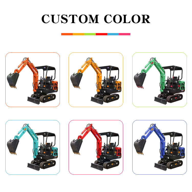 Mini Euro5 EPA4 Engine Hydraulic Exvator Construction Diggers Mini Excavator for Sale UK Prices Machine with Thumb Bucket