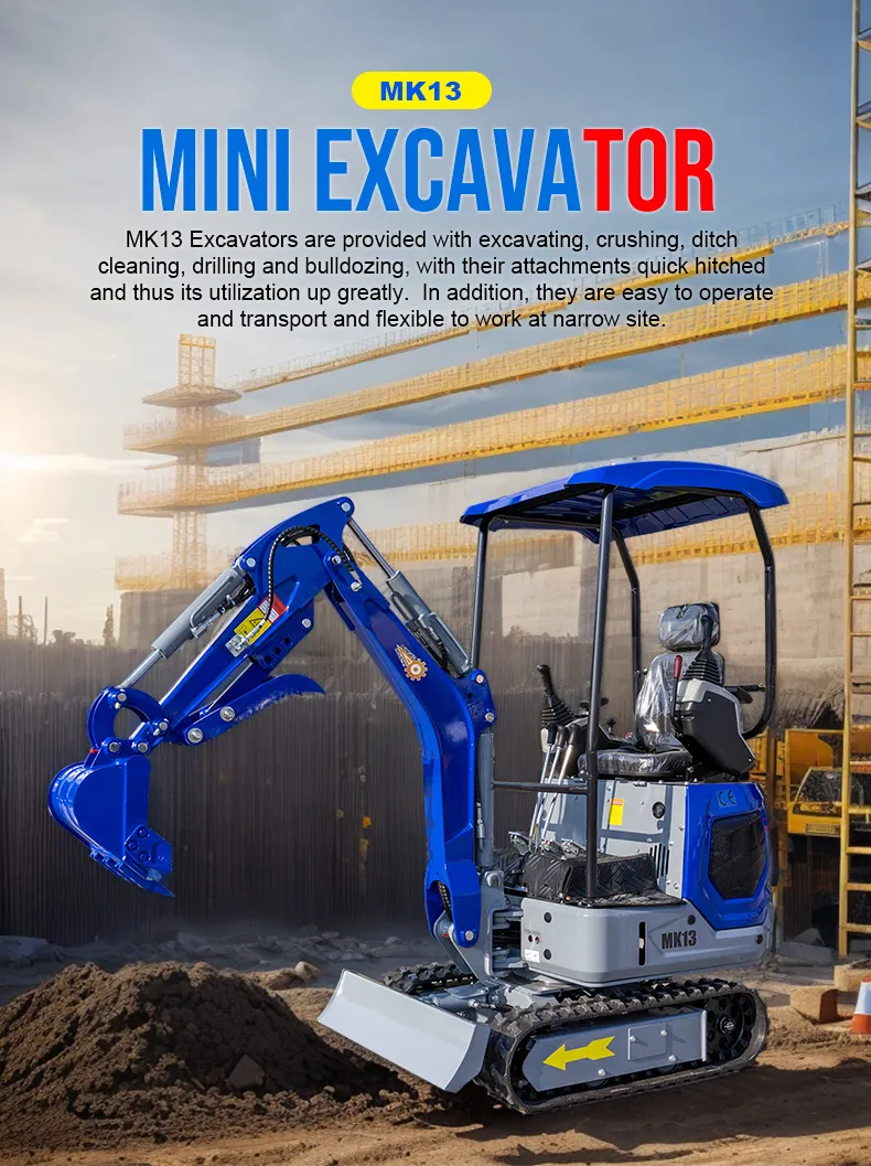 Mini Excavator View 2