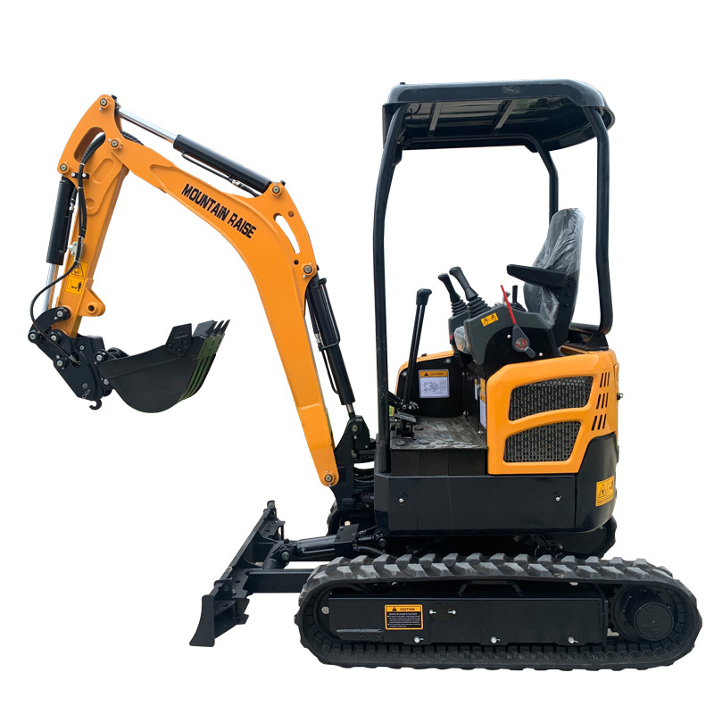 Yanmar Engine No Tail Retractable Track 2 Ton Mini Excavator