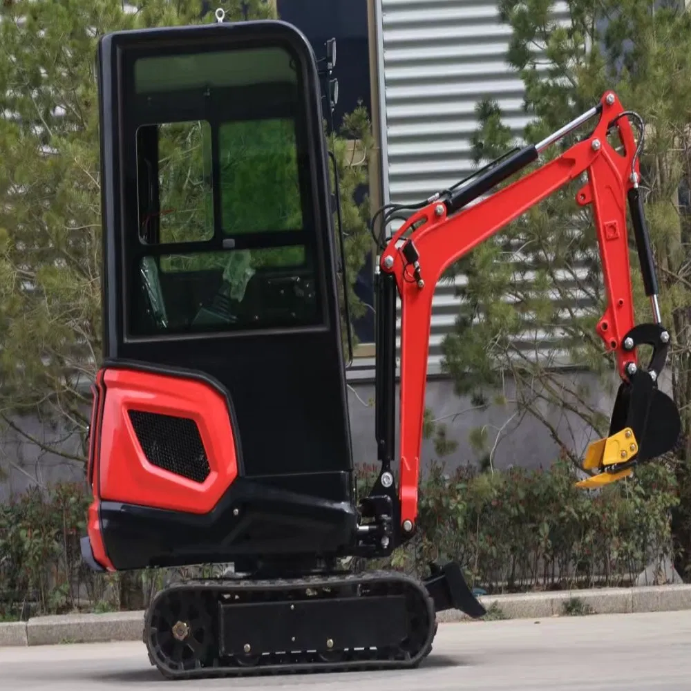 Multi-Functional with Attachments Bucket/Hammer/Auger Mini Excavator