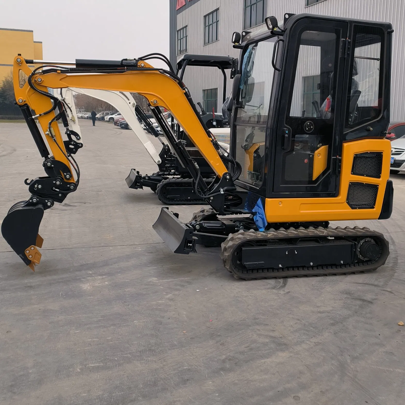 China Factory Best Price Excavator Mini Hydraulic Micro Digger Retractable Track Mini Crawler Excavator with CE and EPA