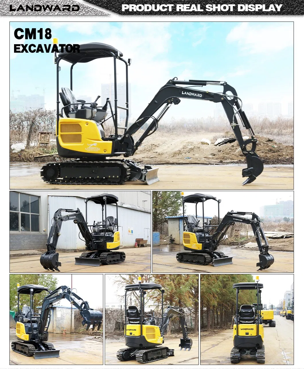 Detailed View Excavator