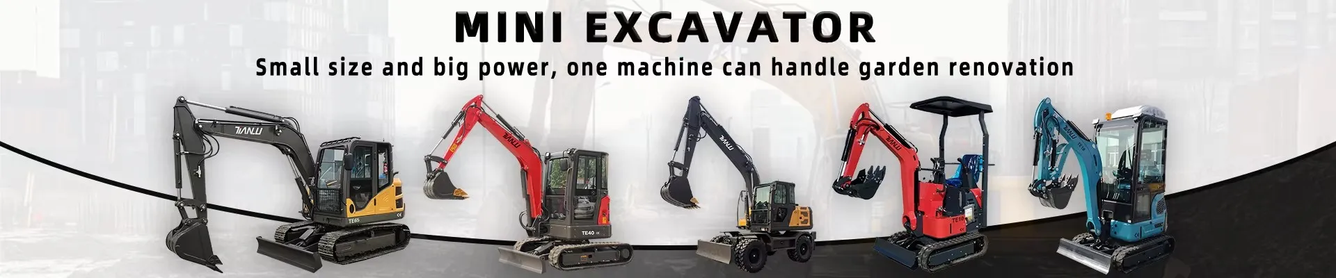 Mini Excavator Banner