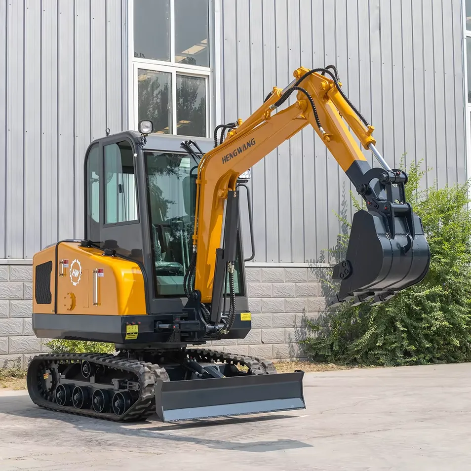 Mini Excavator Detail 1