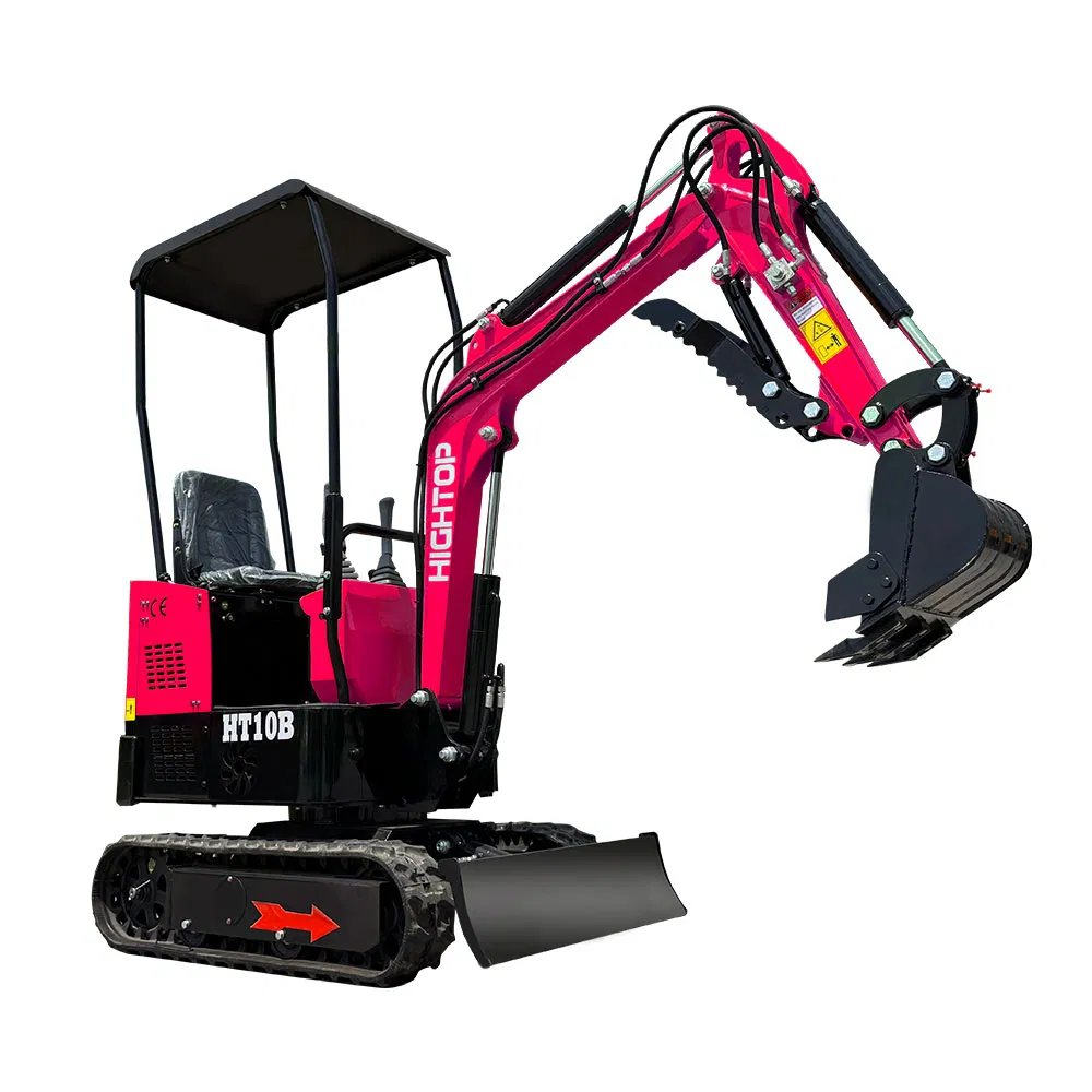 Popular Factory Price Hightop Mini Excavator with Retractable Track
