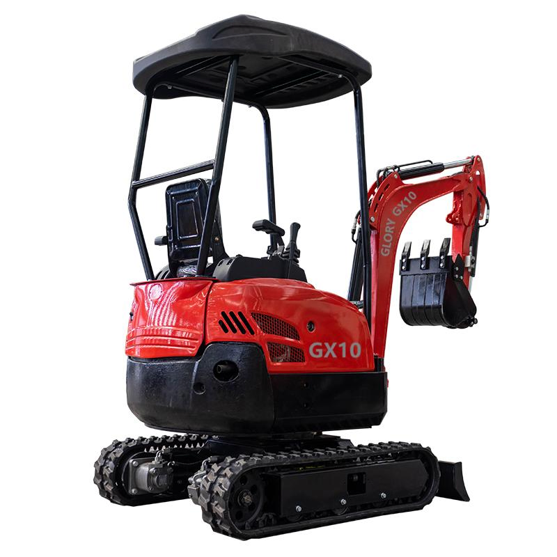 0.8/1.0/1.2/1.5/2/2.8/3/3.5/4 Ton Small Size Compact Auger Attachment Bucket Construction Agricultural Machinery Garden and Home Hydraulic Mini Excavator