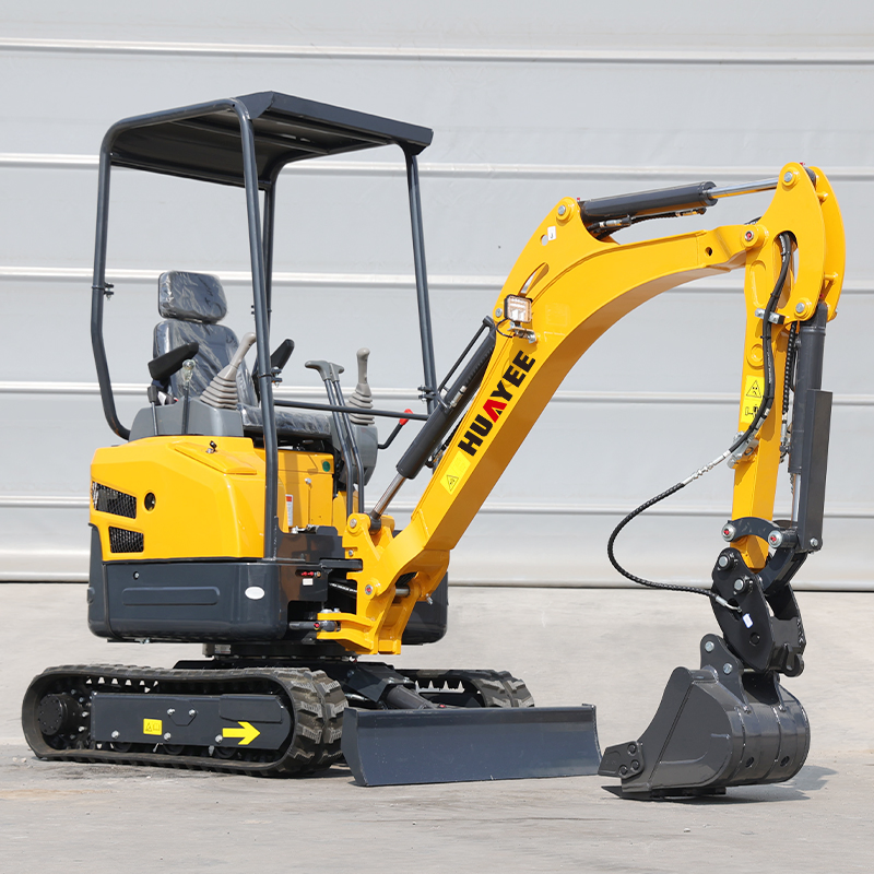 New Electric Start Hydraulic Micro Mini Digger 2 Ton 2000kg Mini Excavator Smallest Bagger Excavator Prices