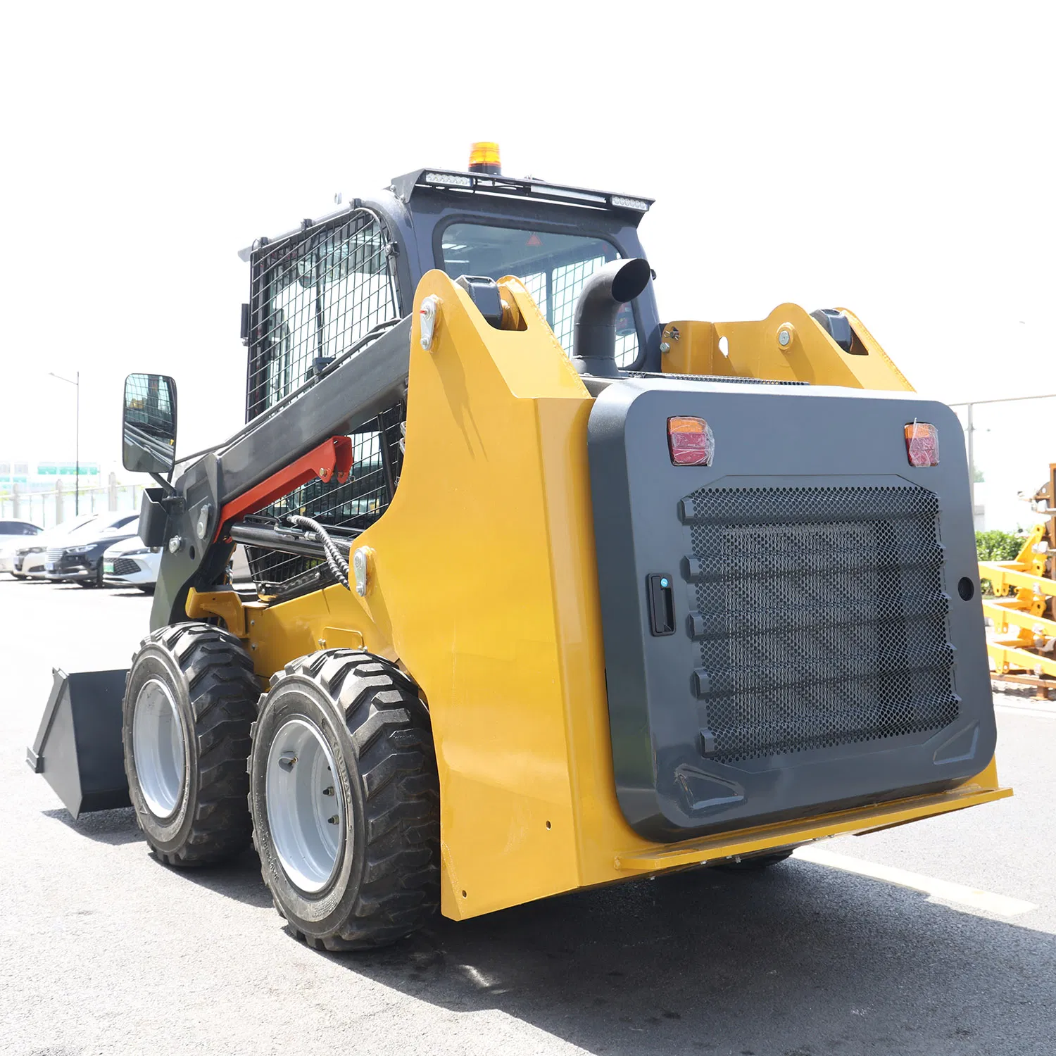 High-Performance Mini Loader S55 Wheel Tracked Skid Steer Loader with Attachments Mini Skid Steer Loader