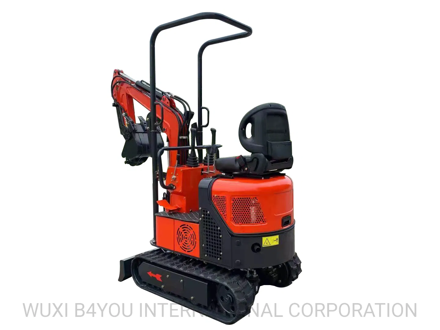 Compact 1 Ton Mini Digger Excavator with Rubber Tracks