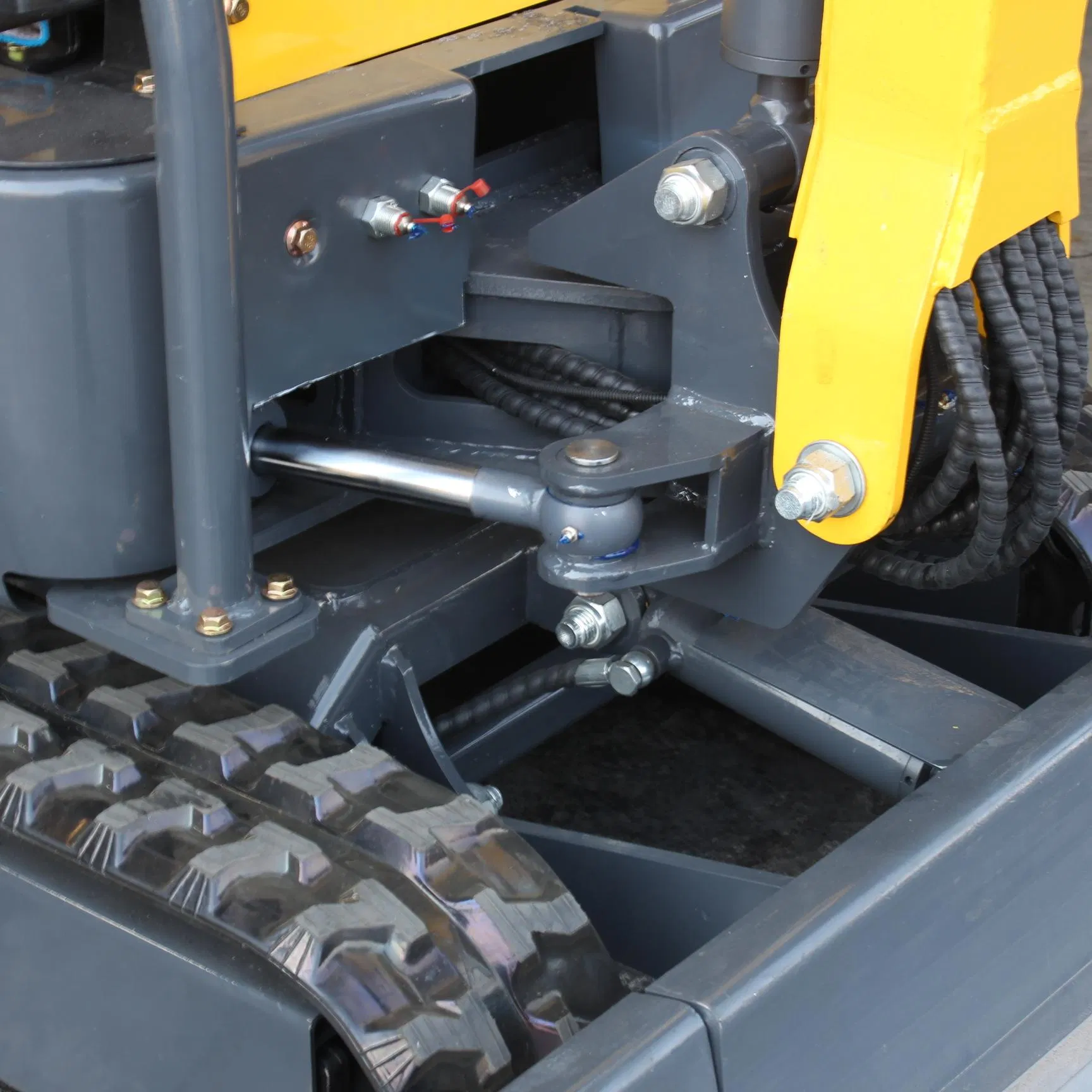 Narrow Body High Efficiency 1.2 Ton Zero Tail Swing Mini Excavator for Confined Spaces