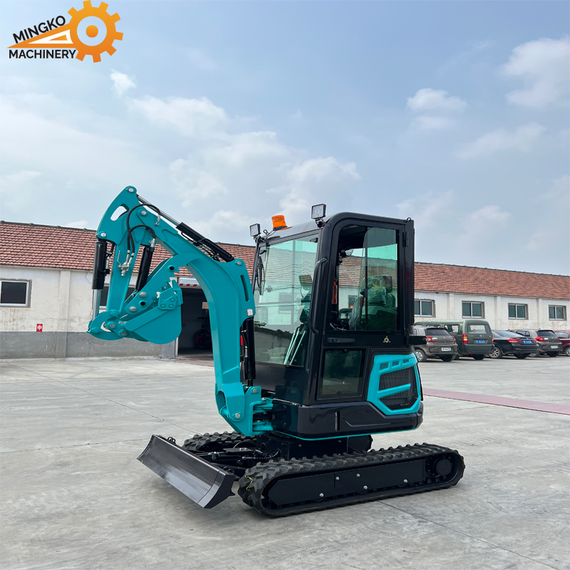 Small Japan Kubota Engine Diesel Mini 1.8ton/2ton Zero Tail Small Excavator with Side Swing