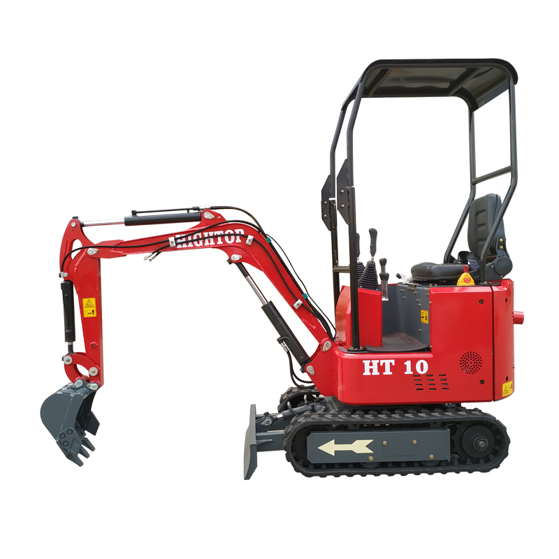 High Performance Hydraulic Crawler Small Size Wheel Construction Backhoe Garden Micro Household Farm Construction Greenhouse Towable Electric Excavator