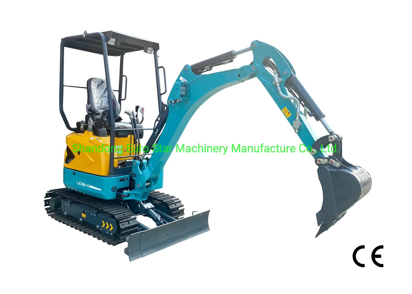 Hydraulic Small Digger Mini Zero Tail Type Swing Boom 1 Ton 1.8 Ton Crawler Excavator with Japanese Engine